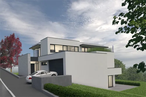 Visualisierung Wohnhaus