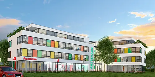 Visualisierung Ärztehaus