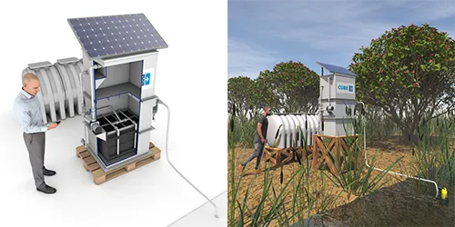 mobiler Wasserfilter