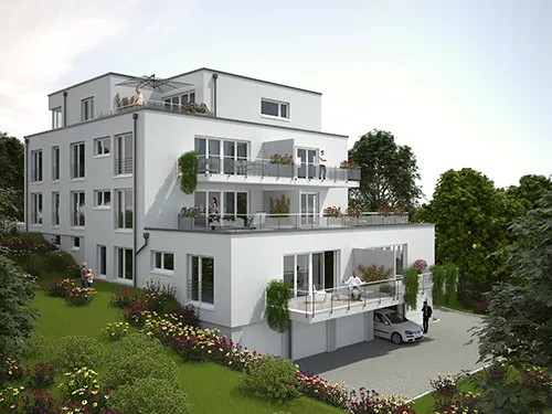 Visualisierung Mehrfamilienhaus