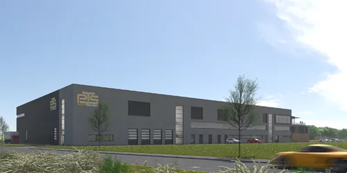 Visualisierung Produktionshalle