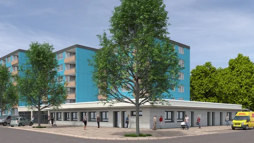 Visualisierung Ärztezentrum Mülheim