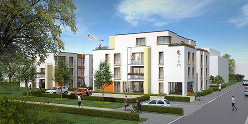 Visualisierung Mehrfamilienhaus