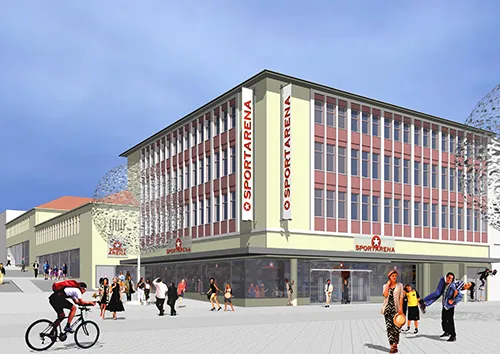 Visualisierung Sportarena